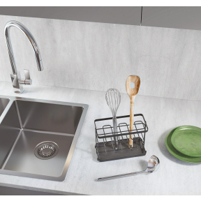 Metaltex Tokyo LAVA Kchenutensilien Aufbewahrung Mae: 23 x 11 x 15 cm  kaufen