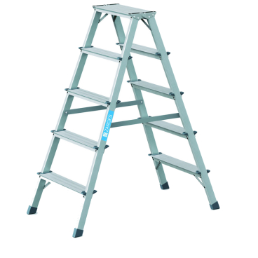 Zarges Scana B Stufen-Stehleiter 2 x 5 Stufen, senkrechte Höhe: 109 cm - Bild-Darstellung des Produktes 1