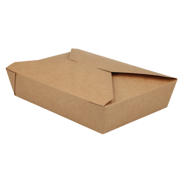 Verive Takeaway Box Menübox, braun, 500 ml 1 Packung = 50 Stück - Bild-Darstellung des Produktes 1
