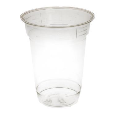 Verive Clear Cup Smoothie Becher, rPET, Ø 95 mm 1 Karton = 16 Packungen à 50 Stück, Fassungsvermögen: 300 ml - Bild-Darstellung des Produktes 1
