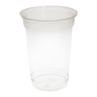 Verive Clear Cup Smoothie Becher, rPET, Ø 95 mm 1 Karton = 16 Packungen à 50 Stück, Fassungsvermögen: 400 ml - Bild-Darstellung des Produktes 1