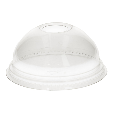Verive Domdeckel für Clear Cups mit Loch, rPET, Ø 95 mm 1 Packung = 50 Stück - Bild-Darstellung des Produktes 1