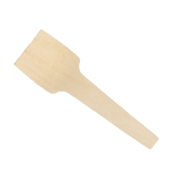 Verive Eislöffel Einwegbesteck, Holz, 7 cm 1 Packung = 100 Stück - Bild-Darstellung des Produktes 1