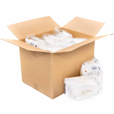 Pur-Zellin® Zellstofftupfer von der Rolle 4 x 5 cm, keimreduziert 1 Karton = 16 Rollen à 500 Tupfer - Bild-Darstellung des Produktes 1