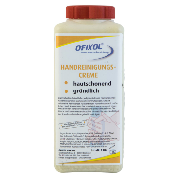 Ofixol Handreinigungscreme mit Reibekörpern 1 Liter - Flasche - Bild-Darstellung des Produktes 1
