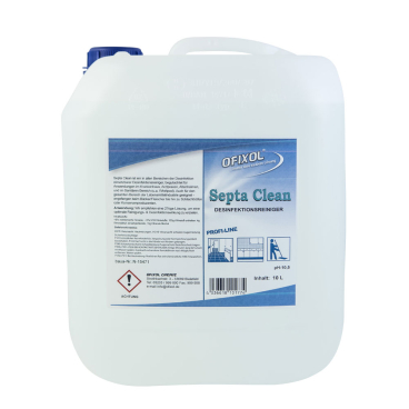 Ofixol Septa Clean Desinfektionsreiniger 10 Liter - Kanister - Bild-Darstellung des Produktes 1