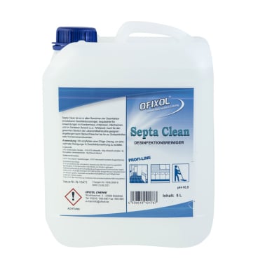 Ofixol Septa Clean Desinfektionsreiniger 5 Liter - Kanister - Bild-Darstellung des Produktes 1