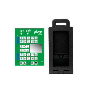 Plum Augendusche iBox mobile Notfallstation, ohne Befüllung 1 Wandbox leer, für 1 Augenspülflaschen - Bild-Darstellung des Produktes 1