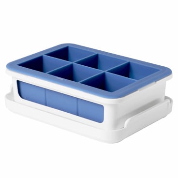 OXO Eiswürfelform für besonders große Eiswürfel, mit Deckel – 1 Stück