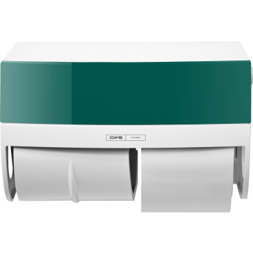CWS Frontblende für Paradise Toilettenpapierspender Farbe: Basic Grün - Bild-Darstellung des Produktes 1