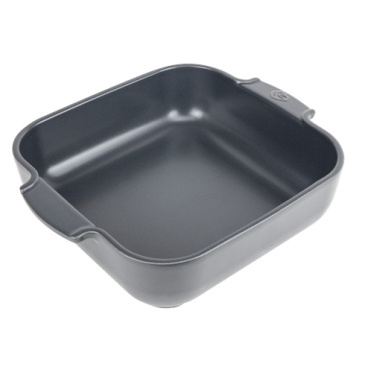 Peugeot Auflaufform APPOLIA Keramik quadratisch, 28 x 28 x 6,5 cm Farbe: schiefergrau - Bild-Darstellung des Produktes 1