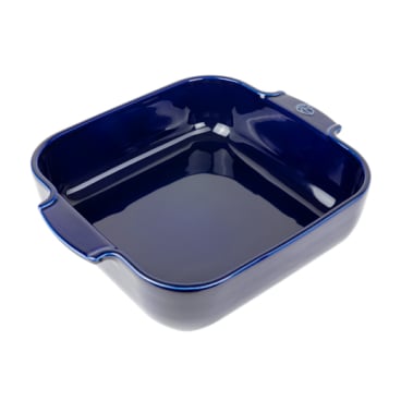Peugeot Auflaufform APPOLIA Keramik quadratisch, 28 x 28 x 6,5 cm Farbe: blau - Bild-Darstellung des Produktes 1