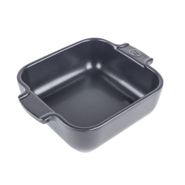 Peugeot Auflaufform APPOLIA Keramik quadratisch, 18 x 18 x 5,1 cm Farbe: schiefergrau - Bild-Darstellung des Produktes 1