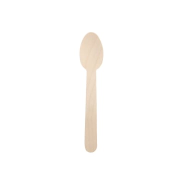 Greenbox Holzlöffel klein, Einwegbesteck, biobeschichtet, 14 cm 1 Karton = 10 Packungen à 100 Stück - Bild-Darstellung des Produktes 1