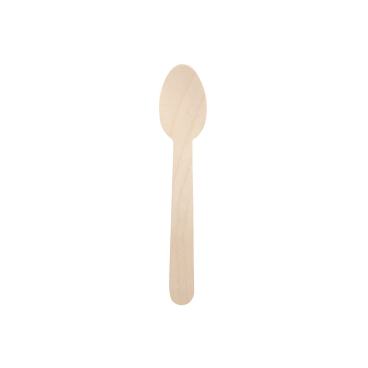 Greenbox Holzlöffel klein, Einwegbesteck, biobeschichtet, 14 cm 1 Packung = 100 Stück - Bild-Darstellung des Produktes 1