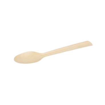 Greenbox Papierlöffel Einwegbesteck, 16,5 cm, braun 1 Karton = 10 Packungen à 100 Stück - Bild-Darstellung des Produktes 1