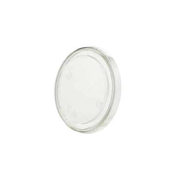 Greenbox Flachdeckel für Trinkbecher, PLA, Ø 7,6 cm 1 Karton = 20 Packungen à 50 Stück - Bild-Darstellung des Produktes 1