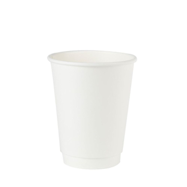 Greenbox Pappbecher doppelwandig, 300 ml, Ø 9 cm 1 Packung = 25 Stück, Farbe: weiß - Bild-Darstellung des Produktes 1