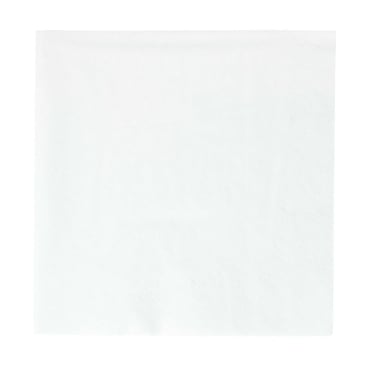 Greenbox Servietten, 33 x 33 cm, 1/4 Falz, 2-lagig 1 Packung = 250 Stück, Farbe: weiß - Bild-Darstellung des Produktes 1