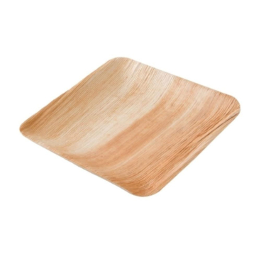 Greenbox Palmware® Teller, quadratisch 1 Packung = 25 Stück, Maße (L x B): 23 x 23 cm - Bild-Darstellung des Produktes 1