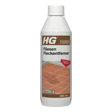 HG Produkt 21, Fliesen Fleckentferner 500 ml - Flasche - Bild-Darstellung des Produktes 1