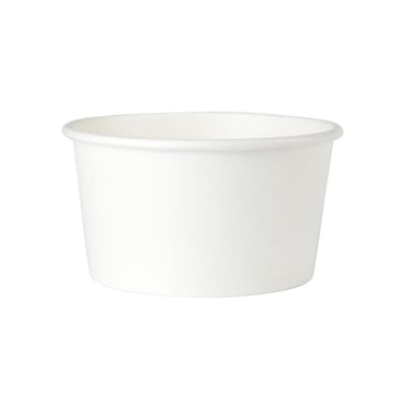 Greenbox Kartonbecher, Universalbecher, 300 ml, Ø 11,5 cm, weiß 1 Packung = 25 Stück - Bild-Darstellung des Produktes 1