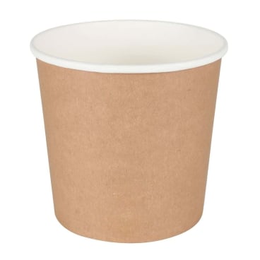 Greenbox Kartonbecher, braun, 650 ml, Ø 11,4 cm 1 Packung = 25 Stück - Bild-Darstellung des Produktes 1
