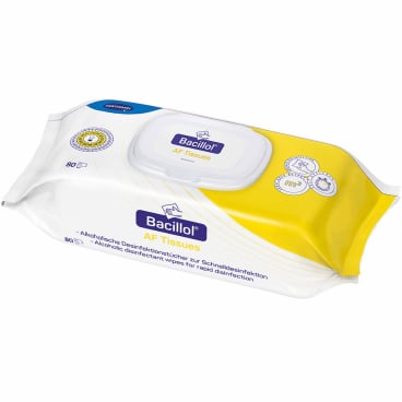 Bacillol® AF Tissues Desinfektionstücher 1 Flow-Pack = 80 Tücher - Bild-Darstellung des Produktes 1
