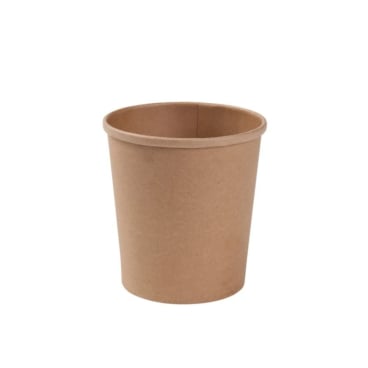 Greenbox Premium Pappbecher, Ø 9,5 cm, 400 ml 1 Packung = 25 Stück, Farbe: braun - Bild-Darstellung des Produktes 1