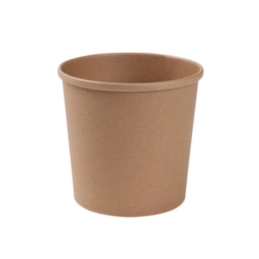 Greenbox Premium Pappbecher, Ø 11,5 cm, 600 ml 1 Packung = 25 Stück, Farbe: braun - Bild-Darstellung des Produktes 1