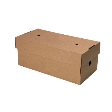 Greenbox Take away Doppel Burger Box, faltbar, braun 1 Karton = 100 Stück - Bild-Darstellung des Produktes 1