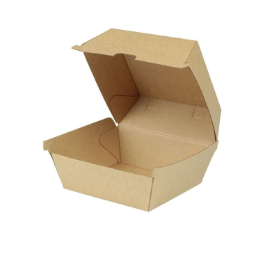 Greenbox Burger Box, braun, 13 x 14 x 8 cm 1 Packung = 50 Stück - Bild-Darstellung des Produktes 1