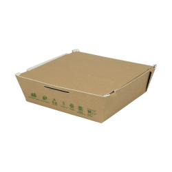 Greenbox Snackschalen Premium, braun, bio-beschichtet 1 Packung = 250 Greenbox Snackschalen Premium, braun, bio-beschichtet 1 Packung = 250