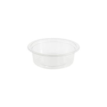 Greenbox Deli Becher, rPET, transparent, Ø 12,3 cm 1 Karton = 9 Packungen à 50 Stück, Fassungsvermögen: 200 ml - Bild-Darstellung des Produktes 1