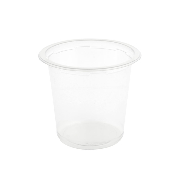 Greenbox Deli Becher, rPET, transparent, Ø 12,3 cm 1 Karton = 9 Packungen à 35 Stück, Fassungsvermögen: 625 ml - Bild-Darstellung des Produktes 1