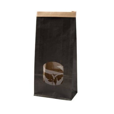 Greenbox Blockbeutel M, schwarz, PP-Folie, 11,5 x 7 x 24,5 cm 1 Karton = 400 Stück - Bild-Darstellung des Produktes 1