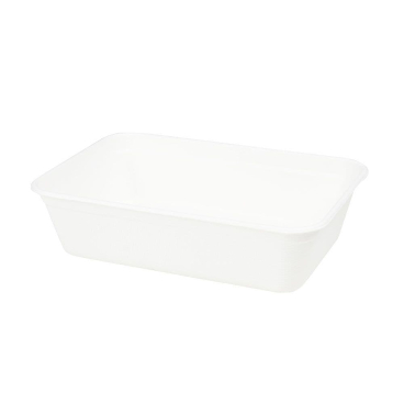 Greenbox Einwegschalen, Zuckerrohr, 500 ml, 17 x 12 x 5 cm 1 Karton = 20 Packungen à 50 Stück - Bild-Darstellung des Produktes 1