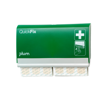 Plum QuickFix Pflasterspender Aloe Vera 1 Spender - inkl. 2 x 45 Aloe Vera Pflaster - Bild-Darstellung des Produktes 1