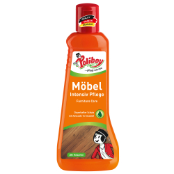 POLIBOY Brandt & Walther GmbH POLIBOY Möbel Intensiv Pflege, Möbelpflege mit 3fach Wirkung: reinigt, pflegt und schützt, 200 ml - Flasche 1120001