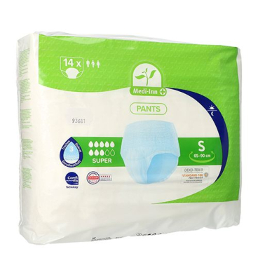 Lifemed® Inkontinenzhose "SUPER", hautfreundlich 1 Packung = 14 Stück, Größe S - Bild-Darstellung des Produktes 1