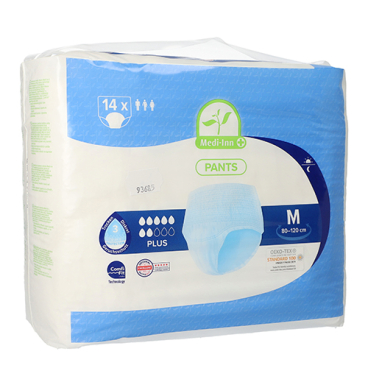 Lifemed® Inkontinenzhose "PLUS", hautfreundlich 1 Packung = 14 Stück, Größe M - Bild-Darstellung des Produktes 1