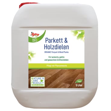 POLIBOY Bio Parkett & Holzdielen Pflege 5 Liter - Kanister - Bild-Darstellung des Produktes 1