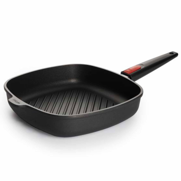 WOLL Steakpfanne Nowo Titanium Induktion, bis 220 °C 1 Servierpfanne, Maße (B x L x H): 28 x 28 x 6,5 cm - Bild-Darstellung des Produktes 1