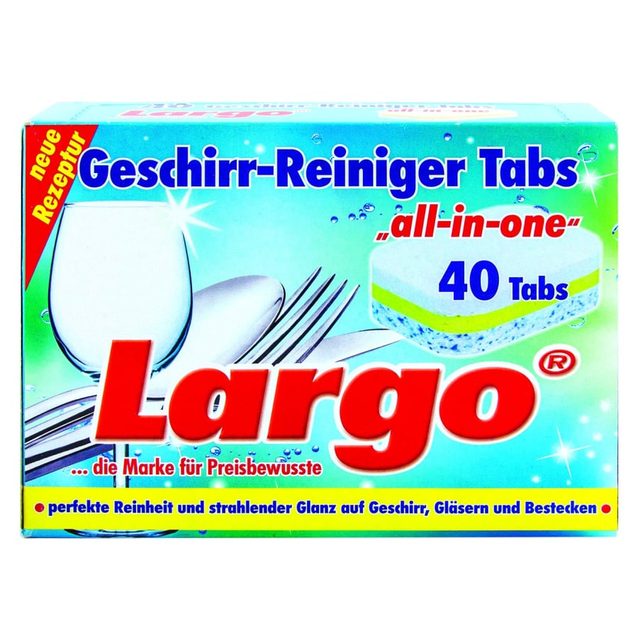 Largo Geschirr Reiniger Tabs Largo Geschirr Reiniger Tabs