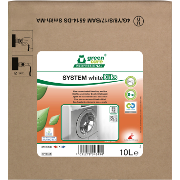 TANA green care SYSTEM whiteKliks Bleichmittel, flüssig 10 Liter - Karton - Bild-Darstellung des Produktes 1