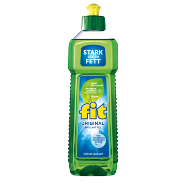 Fit Original Spülmittel, pflanzenbasierte Inhaltsstoffe 500 ml - Flasche - Bild-Darstellung des Produktes 1