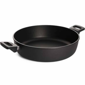 WOLL Guss Kasserolle Titanium Nowo Induktion, backofenfest – 1 Servierpfanne, Ø 32 cm, Höhe: 8 cm
