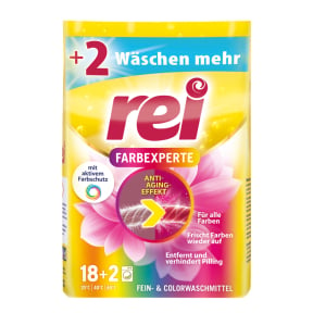 Rei Farbexperte 20 Wäschen, Pulver