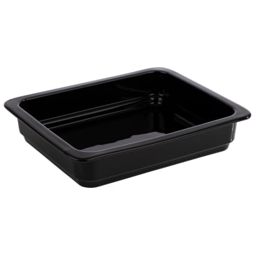 APS GN 1/2 Behälter aus Porzellan, 3,4 Liter Farbe: schwarz - Bild-Darstellung des Produktes 1
