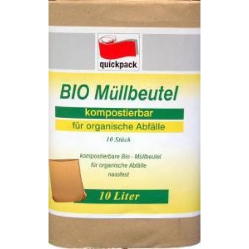 Papier-Müllbeutel, braun, ca. 10 l